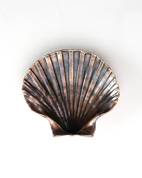 The Fantail House, Made in NZ, Copper Scallop Shell