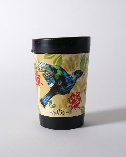 The Fantail House, NZ Made, Cuppacoffeecup, Takeout Cup, Reusable Cup, Tui