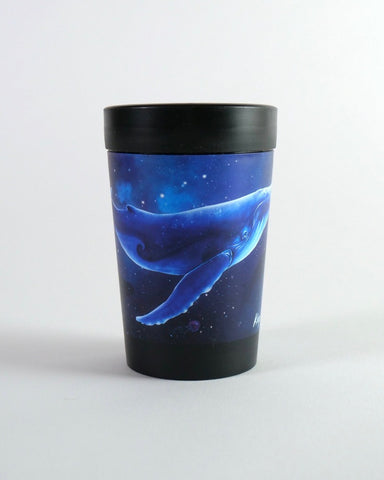 The Fantail House, NZ Made, Cuppa Coffee Cup, Reusable Cup, Takeaway Cup, Whale