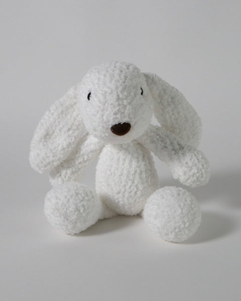 The Fantail House, Made in New Zealand, Soft Toys, Rabbit, Crocheted, White