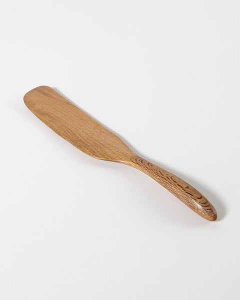 The Fantail House, Made in NZ, Kitchen Artefacts, Medium Spatula, Black Maire, Rewarewa