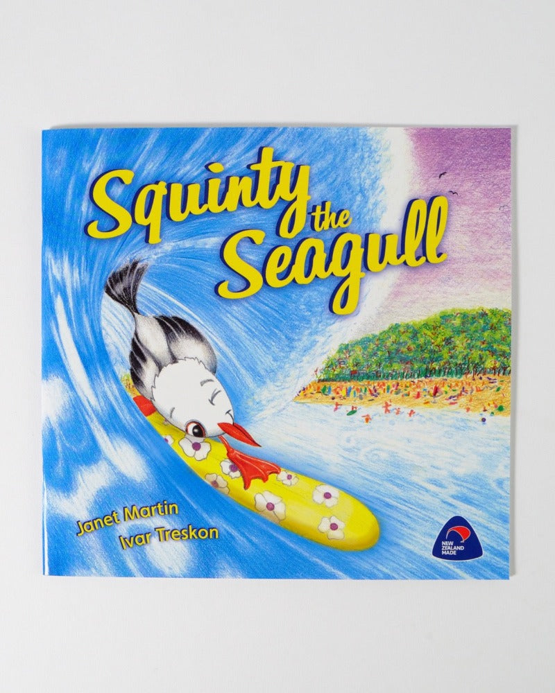 The Fantail House, Made in NZ, Squinty the Seagull, Janet Martin