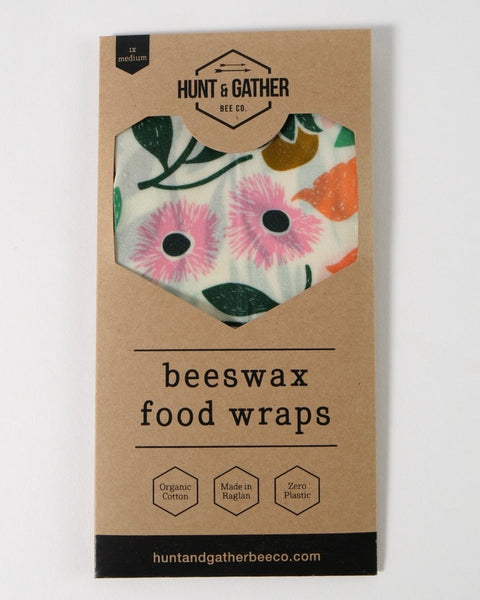 The Fantail House, Made in New Zealand, Beeswax Wrap, Medium