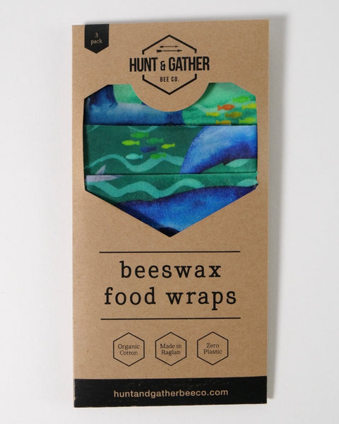 The Fantail House, Made in New Zealand, Beeswax Food Wraps