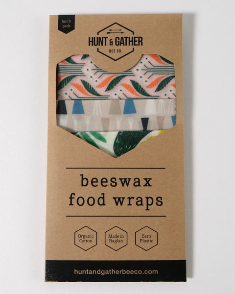 The Fantail House, Made in New Zealand, Beeswax Wraps, Lunch Pack