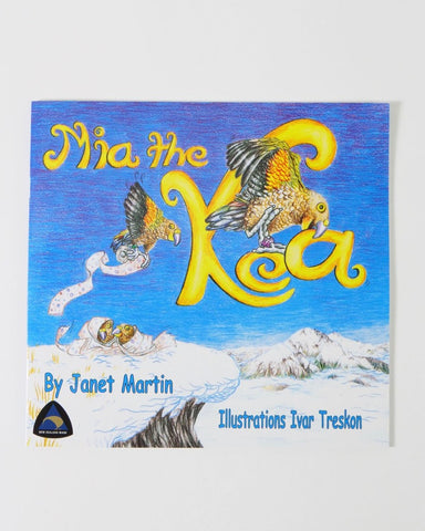 The Fantail House, New Zealand Made, Mia the Kea, Janet Martin, Children's book