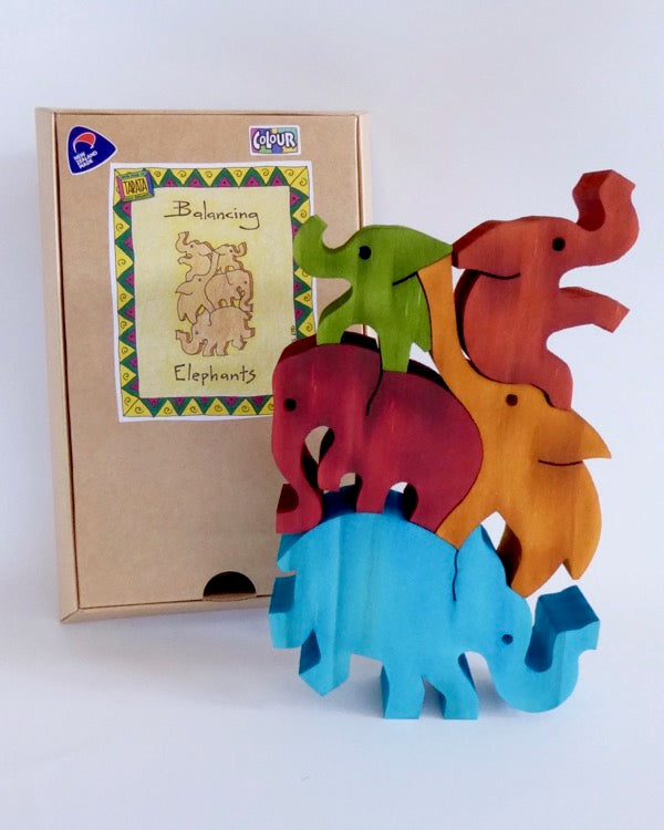 The Fantail House, Made in New Zealand, Tarata, Wooden Toys, Wooden Puzzle, Elephants