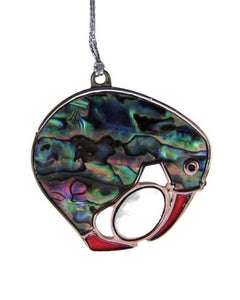 Christmas Decoration, Paua Kiwi and egg, NZ made, the Fantail House