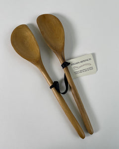 The Fantail House, Tom Muir, Kitchen Artefacts, Salad servers, Hinau