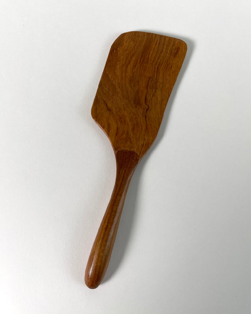 The Fantail House, Made in New Zealand, Handcrafted, Wooden Spatula, Black Maire