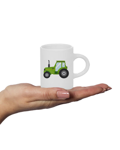 Fluffy Mug Tractor, Kids Novelty Mug, NZ made, Fantail House