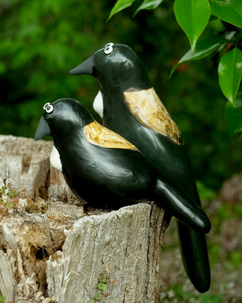 The Fantail House, Handmade in New Zealand, Wilma J Design, Tui Bird, Garden Art