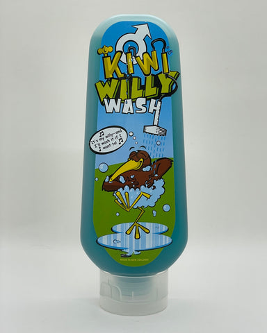 Kiwi Willy Wash Shower gel, NZ Made, Wild Ferns, The Fantail House