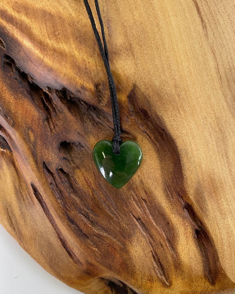 The Fantail House, NZ Greenstone, pounamu, koru, pendant, hand carved in NZ, Made in NZ