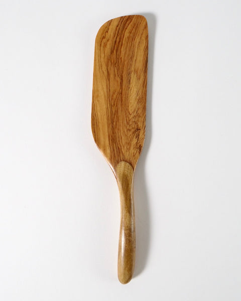 The Fantail House, Made in New Zealand, Handcrafted, Wooden Spatula, Tawa, Black Maire
