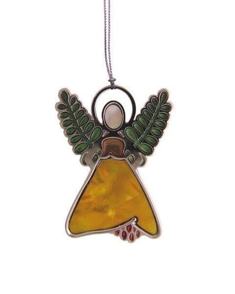 Fantail House, made in New Zealand, Kowhai fairy, Christmas decoration, Ocean Shell