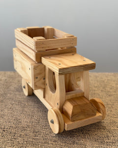 The Fantail House, Made in New Zealand, Wooden Toy, Stock Truck, Children